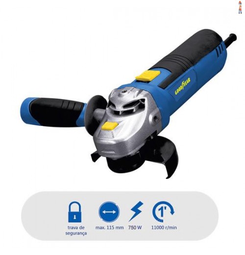 Esmerilhadeira Angular GOODYEAR GY-AG-50060 710W 11000 rpm