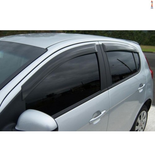 Calha de Chuva (Defletor) TGPoli p/ FIAT PALIO 5ºGERAÇÃO 12/17 4 Portas -  Cód: 24.018