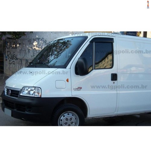 Calha de Chuva (Defletor) TGPoli p/ FIAT DUCATO 97/17 2P (ADAPT.JUMPER 01/15 - BOXER 01/14) 2portas - 24.019