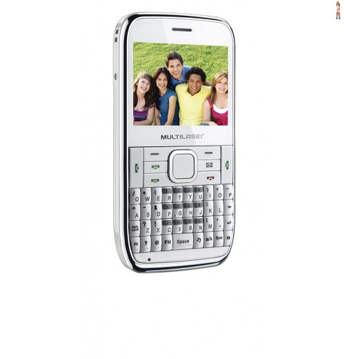 Celular Multilaser Stylus 4chip Quadri Cam3.0 Wifi Edge Java - Branco - cod: P3184