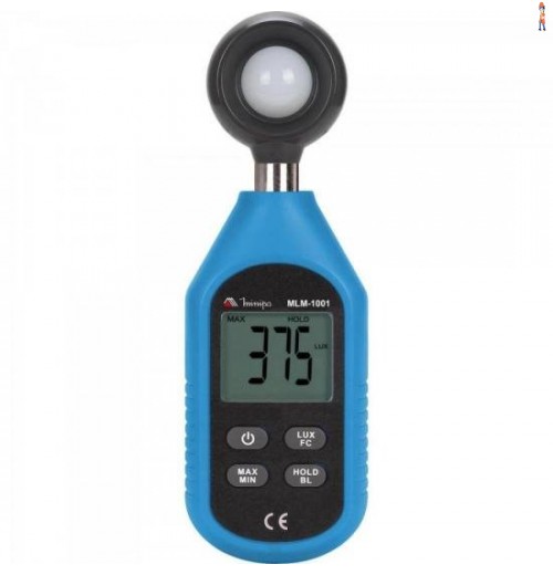 Luximetro Mini Ambiental Mlm-1001 Azul Minipa