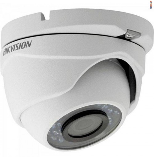 Camera Dome Hdtvi 2,8Mm 20M 2Mp 1080P Ip66 Plastico Ds-2Ce56D0T-Irp Hikvision