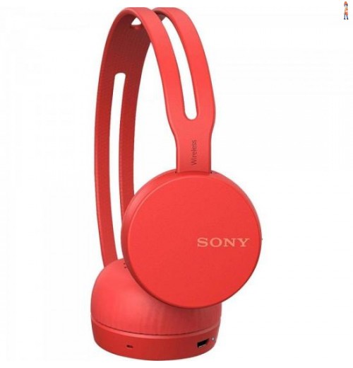 Fone Bluetooth Wh-Ch400/R Vermelho Sony