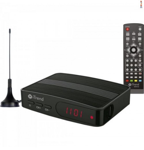 Conversor Digital Itdtv1101 Preto Itrend