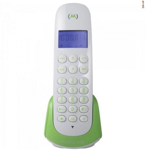 Telefone S/Fio Dect Id Moto700G Branco Com Verde Motorola