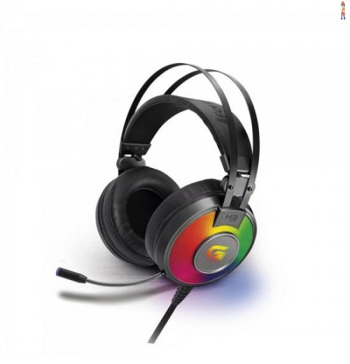 Headset Gamer Rgb G Pro H3+ 7.1 Cinza Fortrek