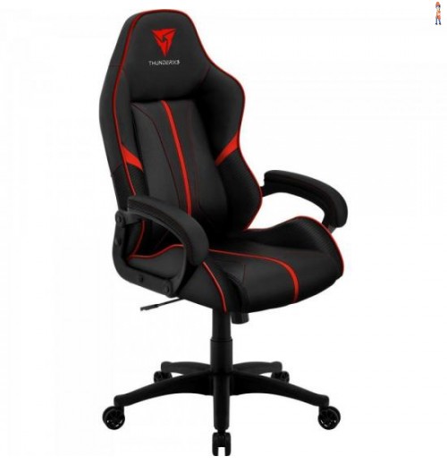 Cadeira Gamer Profissional Air Bc-1 En61874 Preta/Vermelha Thunderx3