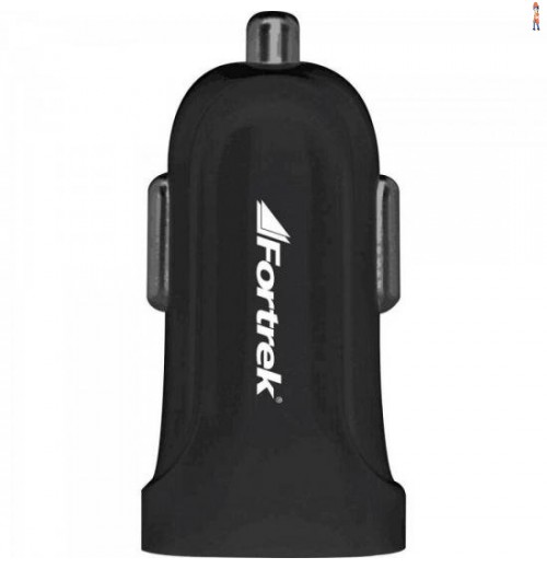 Fonte De Energia Usb 12/24V 2,1A Mps101 Preto Fortrek