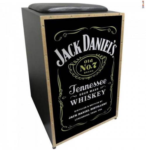 Cajon Eletroacústico Inclinado Profissional K2 Cor-008 Eq Jack Daniels Jaguar