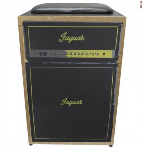 Cajon Acústico Inclinado Profissional K2 Cor-003 Cubo Jaguar