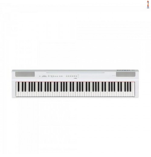 Piano Digital 88 Teclas C/ Fonte P125Wh Branco Yamaha