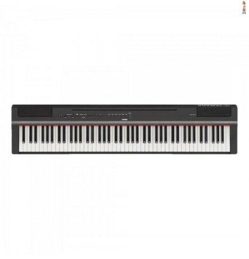 Piano Digital Compacto C/ Fonte P125B Preto Yamaha
