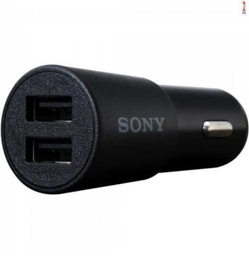 Carregador Veicular Cp-Cadm2 Super Rápido Com 2 Saídas 4.8A Sony