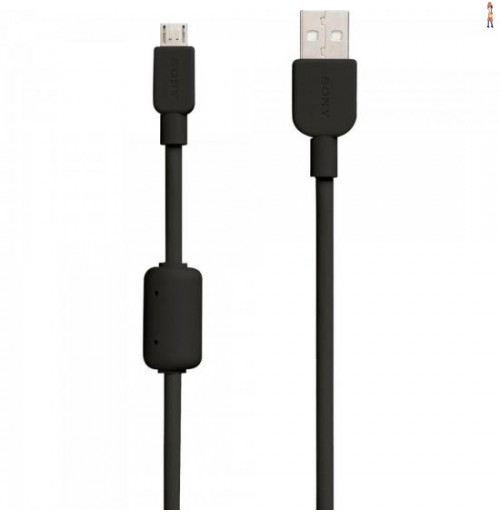 Cabo De Transferência E Carregamento Micro Usb Cp-Ab150 1,5M Preto Sony