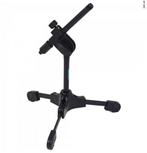 Suporte P/ Microfone De Mesa Semi Articulado Spm Light Preto Ask