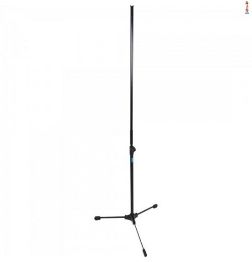 Pedestal P/ Banner Com Tripé Retrátil E Extensor Removível Bnr Preto Ask