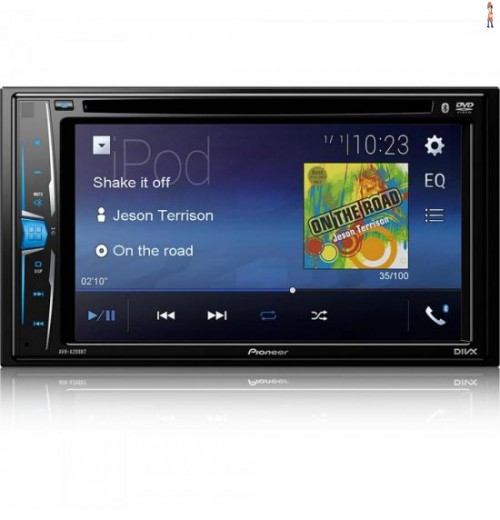 Dvd Player Automotivo 6,2" Avha208Bt Preto Pioneer