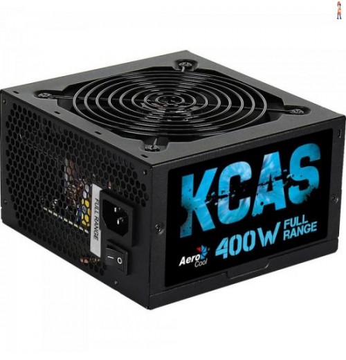 Fonte Atx Kcas 400W Full Range 80 Plus White Pfc Ativo Aerocool