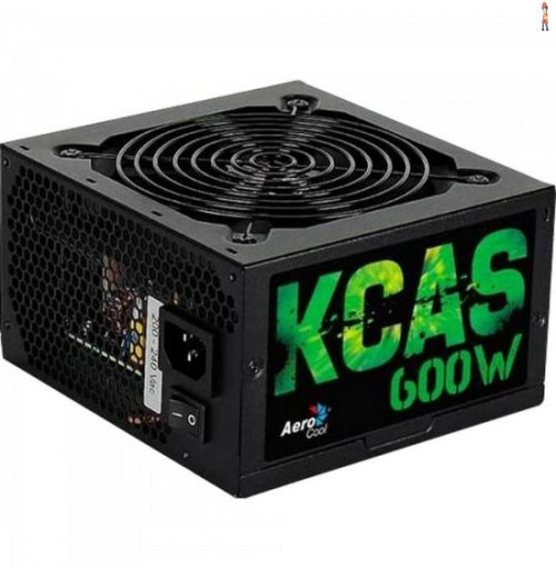 Fonte Atx Kcas 600W 80 Plus Bronze Pfc Ativo Aerocool