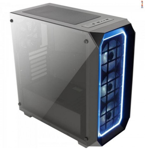 Gabinete Mid Tower C/ Led Rgb P7-C0 Pro Preto Aerocool