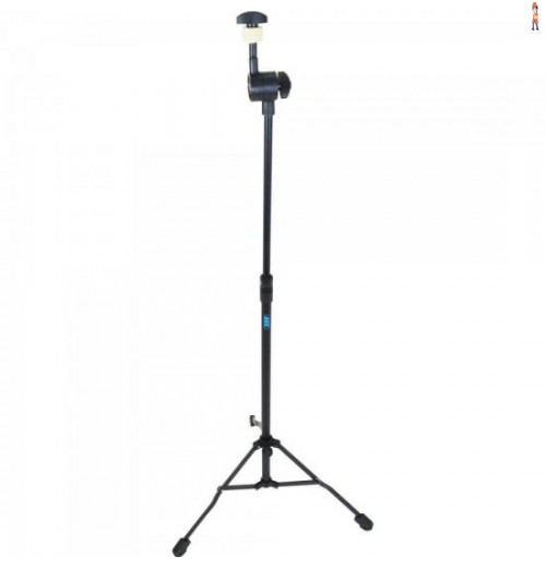 Estante Reta P/ Prato De Bateria B12R Preto Ask