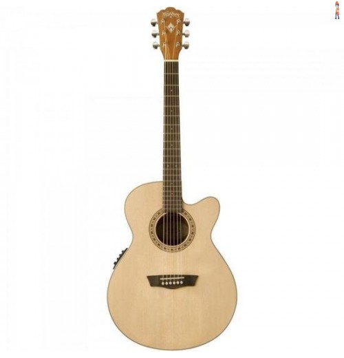 Violao Washburn Harvest Grand Wg7Sce Nt