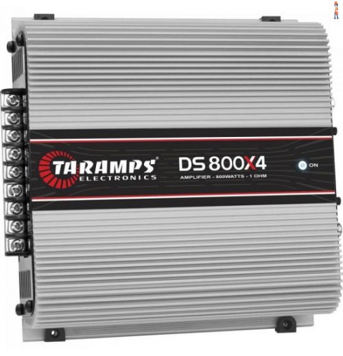 Módulo Amplificador 800W 4R 4 Canais Ds800 Taramps