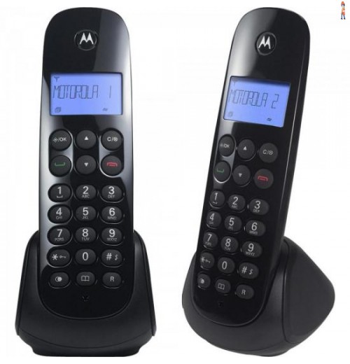 Telefone S/ Fio Digital Mrd2 Moto700 Preto Motorola