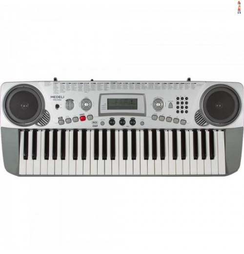 Teclado 49 Teclas Mc49A Cinza Medeli
