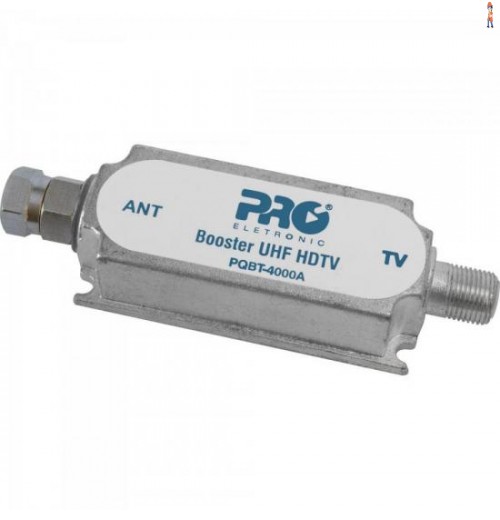 Booster Digital Vhf/Uhf 40Db Pqbt4000A Proeletronic