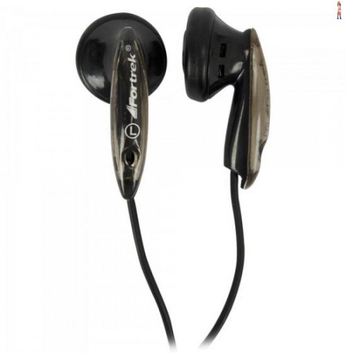 Fone De Ouvido Ebl-102 Preto Fortrek