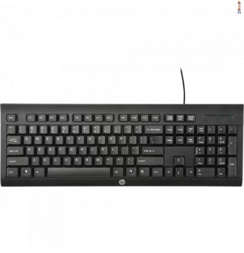 Teclado Usb K1500 Preto Hp