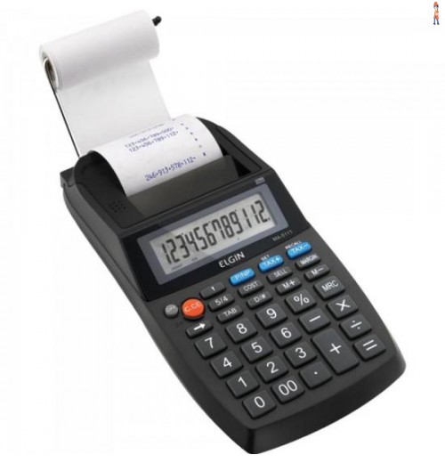 Calculadora C/ Bobina Compacta Ma 5111 Preto Elgin