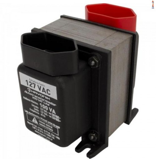 Autotrafo Universal 100Va Lite Preto Hayonik
