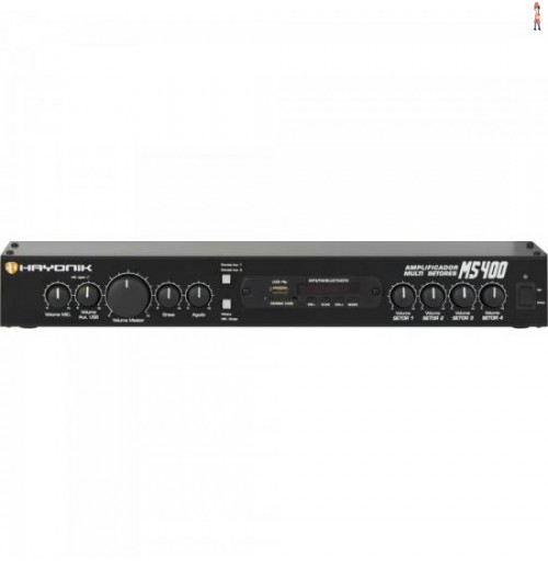 Amplificador Multi Setores Ms400 Hayonik