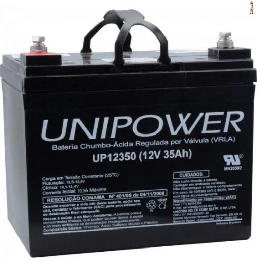 Bateria Selada Up12350 12V/35A Unipower
