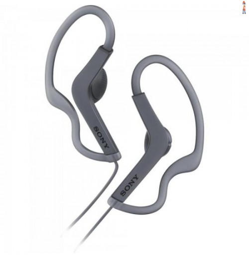 Fone De Ouvido Esportivo Resistente À Água Extra Bass Mdr-As210/B Preto Sony