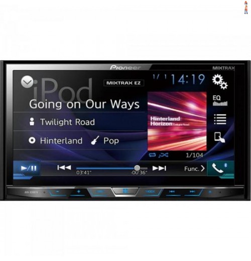 Auto Rádio Dvd/Usb/Am/Fm/Tv/Bluetooth Avh-X598Tv Preto Pioneer