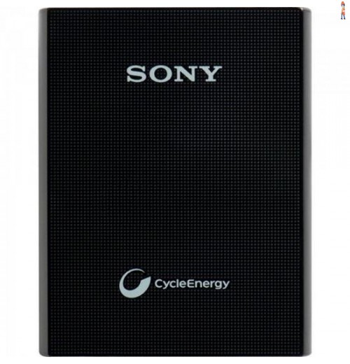Carregador Portátil Usb 3000Mah Cp-E3/Bc Preto Sony