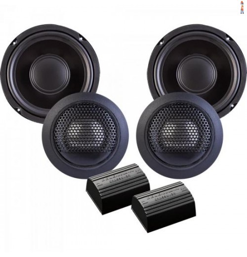 Kit Alto Falante + Tweeter + Crossover 2 Vias 6" 70W Rms 4 Ohms Multi System 62V4A Jbl