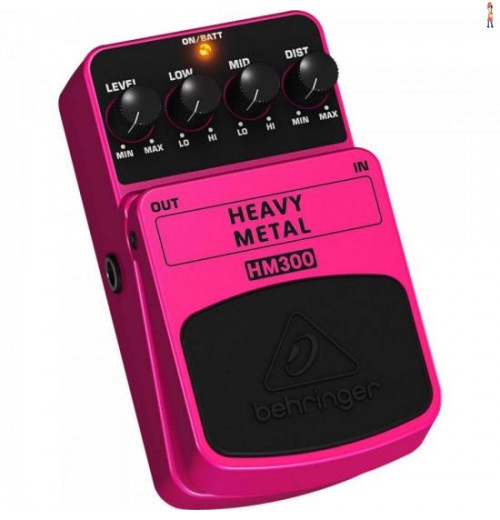 Pedal Para Guitarra Heavy Metal Hm300 Behringer