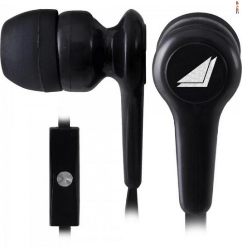 Fone De Ouvido Com Microfone Eml-101 Preto Fortrek