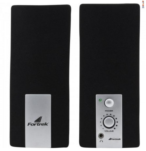 Caixa Multimídia 2.0 2W Rms Sk-101 Preto Fortrek