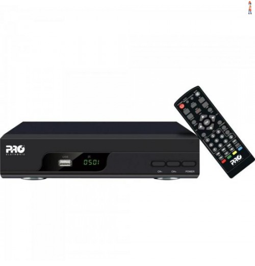 Conversor Digital Full Hd Prodt-1200 Preto Proeletronic