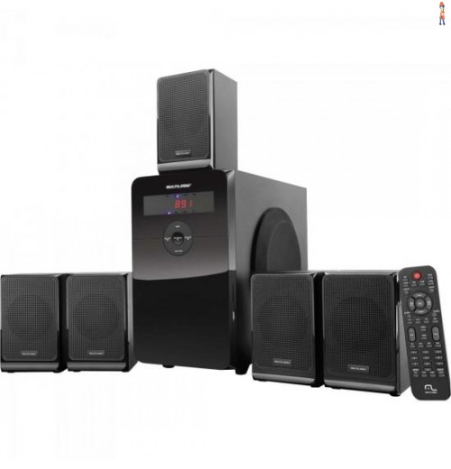 Home Theater 80W Usb/Sd/Aux Sp177 Preto Multilaser