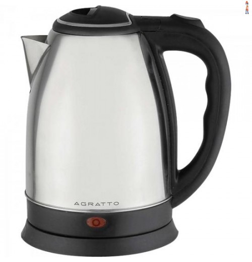 Chaleira Elétrica Em Aço Inox 127V Ce01 Prata Agratto