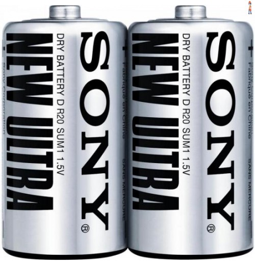 Pilha Zinco Carbono D Ultra Heavy Duty Sum1-Nup2A/Z Sony
