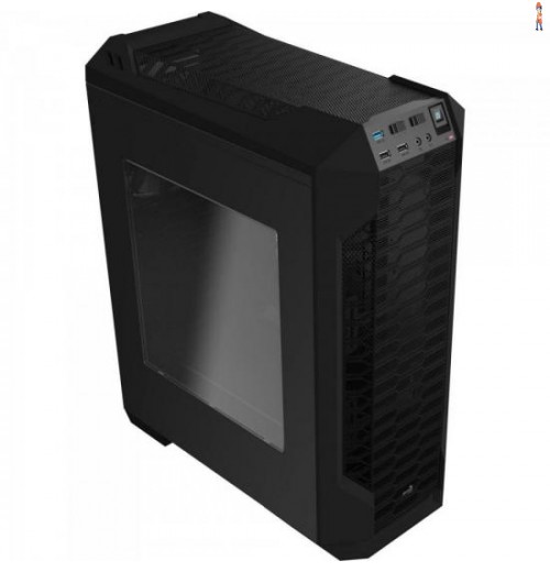 Gabinete Gamer Mid Tower Ls-5200 En58317 Preto Aerocool