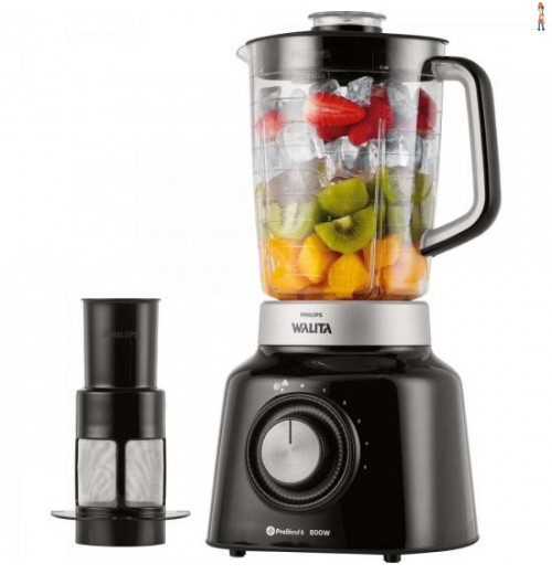 Liquidificador 5 Velocidades Viva Problend 6 Lâminas Ri2135 Preto 127V Philips Walita