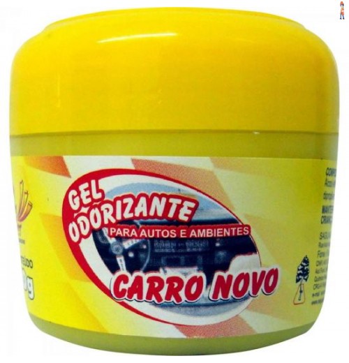 Gel Odorizador Automotivo Carro Novo 60G Sun Car
